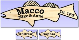 Macco fish signs